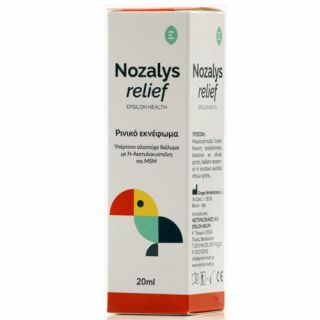 Epsilon Health Nozalys Relief Nasal Spray 20ml