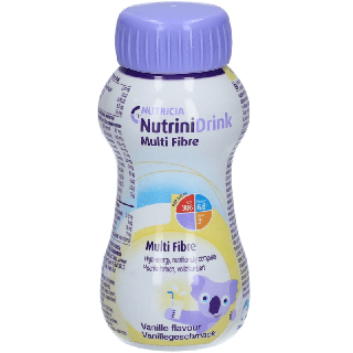 Nutricia Nutrini Drink Multi Fibre Υπερθερμιδικό Σκεύασμα με Γεύση Βανίλια 200ml