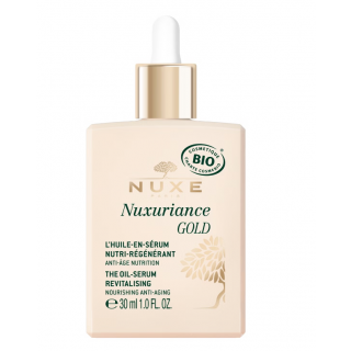 Nuxe Nuxuriance Gold Oil Serum Revitalising 30ml Αντιγηραντικό Αναζωογονητικό Λάδι-Ορός
