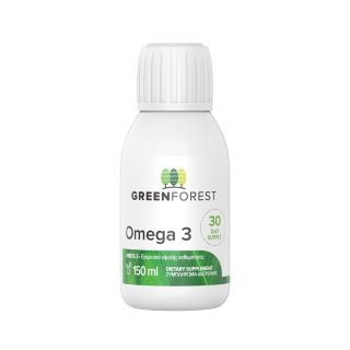 Green Forest Omega 3 Εξαιρετικά Υψηλής Καθαρότητας σε Υγρή Μορφή για Ενήλικες 150ml