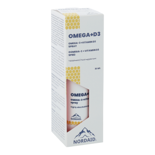 Nordaid Ωμέγα-3 & Βιταμίνη D3 30ml Για Υπογλώσσια Χρήση Σε Μορφή Σπρέι