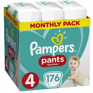Pampers Pants Maxi No4 (9 - 15kg) 176