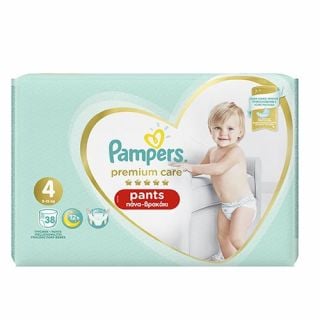 Pampers Premium Care Pants No4 (9-15 kg) 38