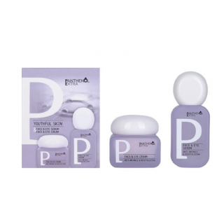Panthenol Extra Promo Youthful Skin Αντιγηραντικός Ορός για Πρόσωπο και Μάτια 30ml & Αντιγηραντική Κρέμα για Πρόσωπο και Μάτια 50ml