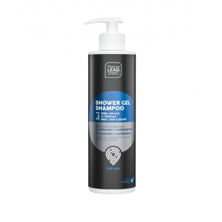 Pharmalead Men Shower Gel Shampoo 3 In 1 Για Το Σώμα Τα Μαλλιά & Την Γενειάδα 500ml