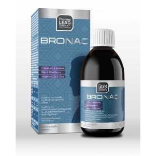 Pharmalead Bronac Liquid 200ml Πόσιμο Συμπλήρωμα Διατροφής για την Ενίσχυση του Ανοσοποιητικού 