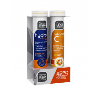 Pharmalead Promo Ηλεκτρολύτες + Βιταμίνη C 1000mg & Δώρο Βιταμίνη C 1000mg 2x20eff.tabs