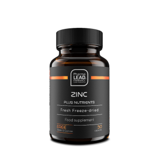 Pharmalead Black Range Zinc Plus Nutrients 30caps Supplement with Zinc, Vitamins C & D3