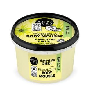 Natura Siberica Organic Shop Βιολογικό Υλάνγκ-Υλάνγκ & Νερολί Μους Σώματος 250ml