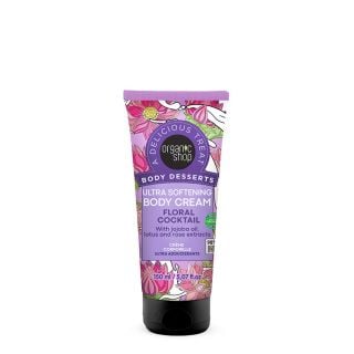 Natura Siberica Organic Shop Body Desserts Floral Cocktail Εξαιρετικά Μαλακτική Κρέμα Σώματος 150ml