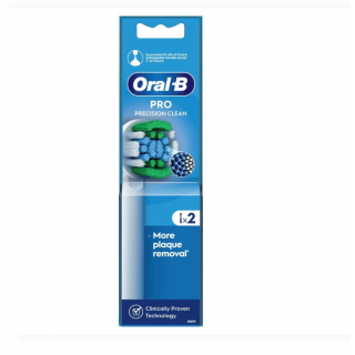 Oral-B Precision Clean Ανταλλακτική Κεφαλή 2 Τεμάχια