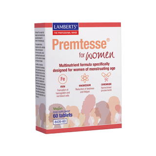 Lamberts Premtesse for Women 60tabs Συμπλήρωμα Διατροφής Ειδικά Σχεδιασμένο για Γυναίκες Αναπαραγωγικής Ηλικίας