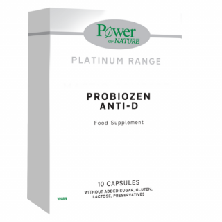 Power Health Platinum Range Probiozen Anti-D 10caps Συμπλήρωμα Διατροφής