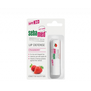Sebamed Lip Defence Strawberry Spf30 4.8g Αντηλιακό Ενυδατικό Στικ για τα Χείλη με Γεύση Φράουλα