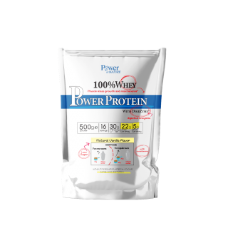 Power Health Power Protein 100% Πρωτεΐνη Ορού γάλακτος με DigeZyme & Γεύση Βανίλιας 500gr  