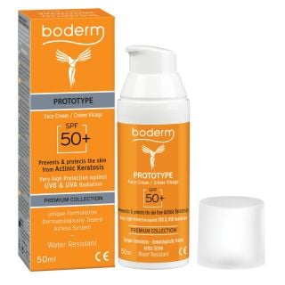 Boderm Prototype Face Cream Spf50 50ml Αντηλιακή Κρέμα Προσώπου
