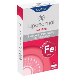 Quest Liposomal Iron 15mg 30Caps