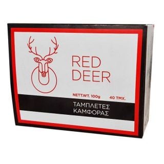 Red Deer Ταμπλέτες Καμφοράς 40 Τεμάχια