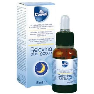 Cosval Relaxina Plus Gocce 15ml Συμπλήρωμα Διατροφής για τον Ύπνο 