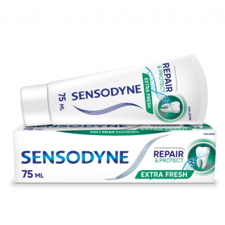 Sensodyne Toothpaste Repair & Protect Cool Mint 75ml Οδοντόκρεμα Βαθιάς Αναδόμησης και Καθημερινής Προστασίας