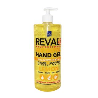 InterMed Reval Plus Lemon 1000ml Αντισηπτικό Χεριών Λεμόνι