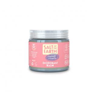 Salt of the Earth Vegan Natural Deodorant Balm Lavender & Vanilla 60ml Φυσικό Αποσμητικό Βάλσαμο Με Αρωμα Λεβάντα & Βανίλια