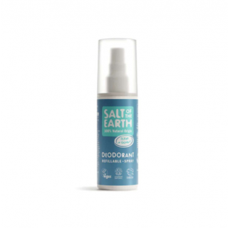 Salt of the Earth Vegan Natural Deodorant Spray Ocean & Coconut 100ml Αποσμητικό Χωρίς Αλουμίνιο Με Αρωμα Ωκεανός & Καρύδα