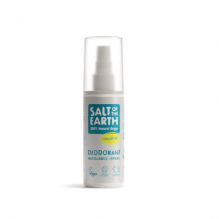 Salt of the Earth Vegan Natural Deodorant Spray Unscented 100ml Αποσμητικό Χωρίς Αρωμα και Αλουμίνιο 