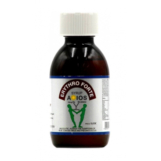 Erythro Forte A-IOS Syrup Αντιβηχικό Αποχρεμπτικό Δυναμωτικό Σιρόπι με Βιταμίνη C, D3 & Ψευδάργυρο  200ml