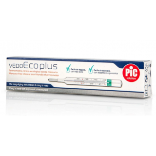 Pic Solution Vedoecoplus Θερμόμετρο Οικολογικό Με Μεγεθυντικό Φακό 1τμχ