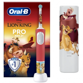 Oral-B Promo Lion King Ηλεκτρική Οδοντόβουρτσα με Θήκη Ταξιδιού Άνω Των 3χρόνων 1τεμάχιο