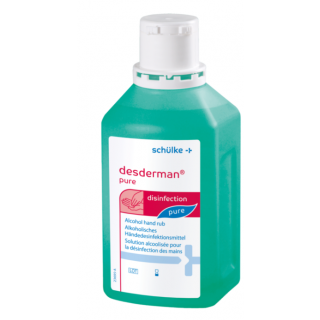 Schulke Desmanol Pure Υγρό Αντισηπτικό Χεριών με Αντλία 500ml