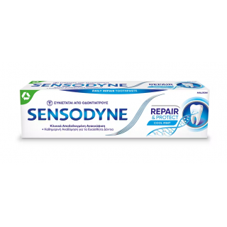 Sensodyne Repair & Protect Cool Mint 75ml Οδοντόκρεμα Βαθιάς Αναδόμησης και Καθημερινής Προστασίας