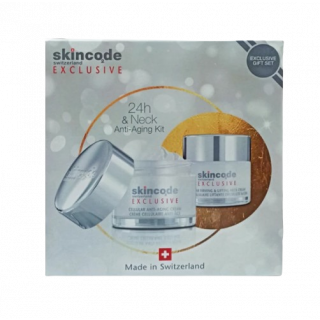Skincode Promo Exclusive Cellular Anti-Aging Cream 24ωρη Αντιγηραντική Κρέμα Προσώπου 50 ml & Δώρο Κρέμα Κυτταρικής Σύσφιξης & Ανύψωσης Λαιμού 50ml