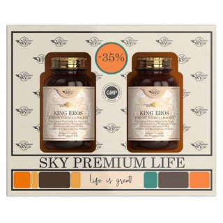 Sky Premium Life -35% Promo King Eros Προωθητικό Πακέτο Για Την Βελτίωση Της Σεξουαλικής Ζωής Του Άντρα 2x60caps