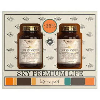 Sky Premium Life -35% Promo Queen Venus Συμπλήρωμα Διατροφής Για Τη Γυναίκα 2x60caps