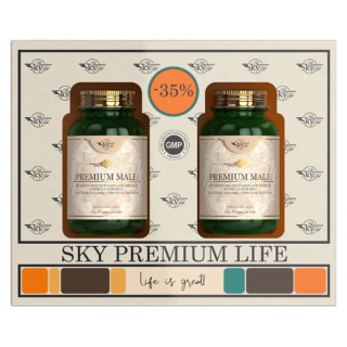 
Sky Premium Life -35% Promo Premium Male Συμπλήρωμα Διατροφής Για Τον Άντρα 2x60tabs
