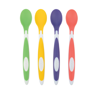 Dr. Brown's Designed to Nourish™ Soft-Tip 4m+ Toddler Feeding Spoons 4 Items(TF009)