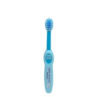 Frezyderm SensiTeeth Baby Soft Toothbrush for 6-36 Months Blue 1τμχ Βρεφική Μαλακή Οδοντόβουρτσα