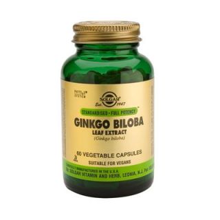 Solgar Ginkgo Biloba Leaf Extract 60 Caps