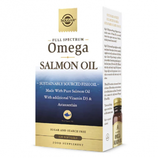 Solgar Omega Salmon Oil 120 Softgels