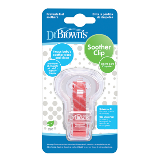 Dr. Brown's Soother Clip Pink 990-INTL 1item