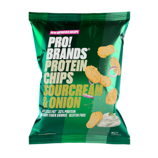 Pro!Brands Πρωτεϊνικά Chips Sour Cream & Onion 50gr