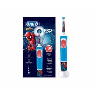Oral-B Braun Pro Vitality For 3+ Years Spiderman Eletric Toothbrush Παιδική Ηλεκτρική Οδοντόβουρτσα 1τμχ