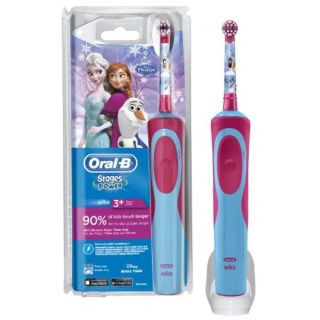 Oral-B Vitality Kids Frozen Ηλεκτρική Παιδική Επαναφορτιζόμενη Οδοντόβουρτσα  3+ Ετών 1 Τεμάχιο