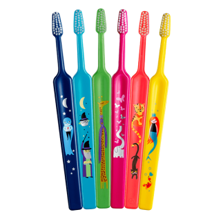 Tepe Promo Select Compact Mini Extra Soft Toothbrush 3+ Years Παιδική Οδοντόβουρτσα 4τμχ