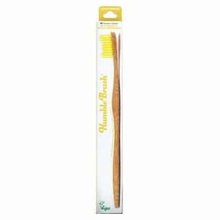 The Humble Co. Humble Brush Bamboo Yellow Toothbrush Medium