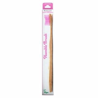 The Humble Co. Humble Brush Bamboo Pink Toothbrush