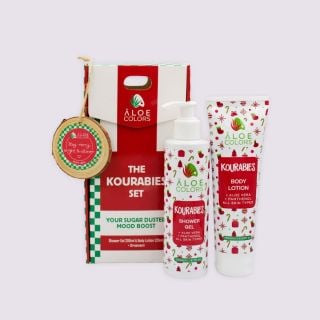 Aloe+ Colors The Kourabies Set with Shower Gel 200ml + Body Lotion 120ml & Ornament Gift – Aloe Colors