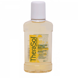 Therasol Oral Microbiome Mouth Solution Yellow 250ml Στοματικό Διάλυμα Κατά της Πλάκας